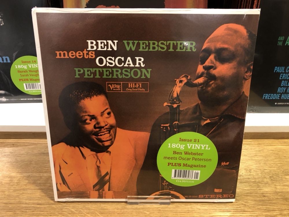 Ben Webster Meets Oscar Peterson - (LP, Album, RE, 180)