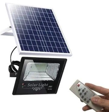 Proiector led 300w,cu panou solar si telecomanda