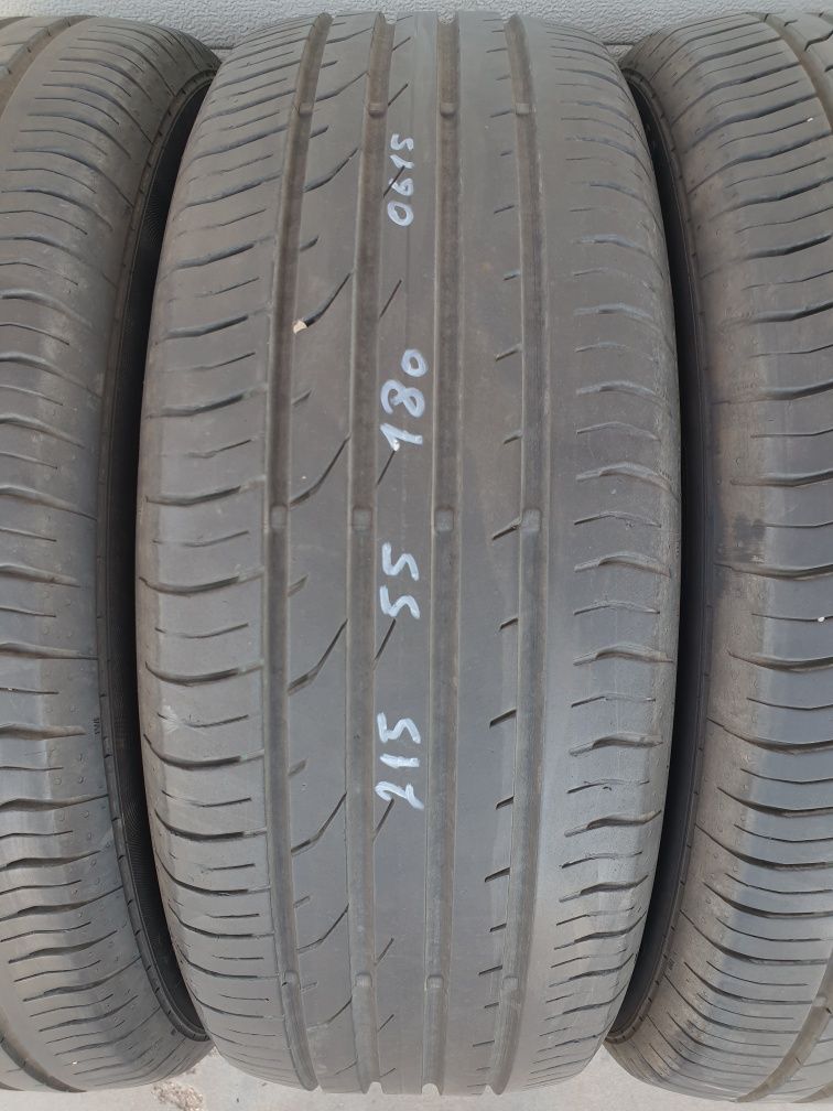 Летни гуми 4 броя CONTINENTAL PremiumContact2 215 55 R18 дот 0615