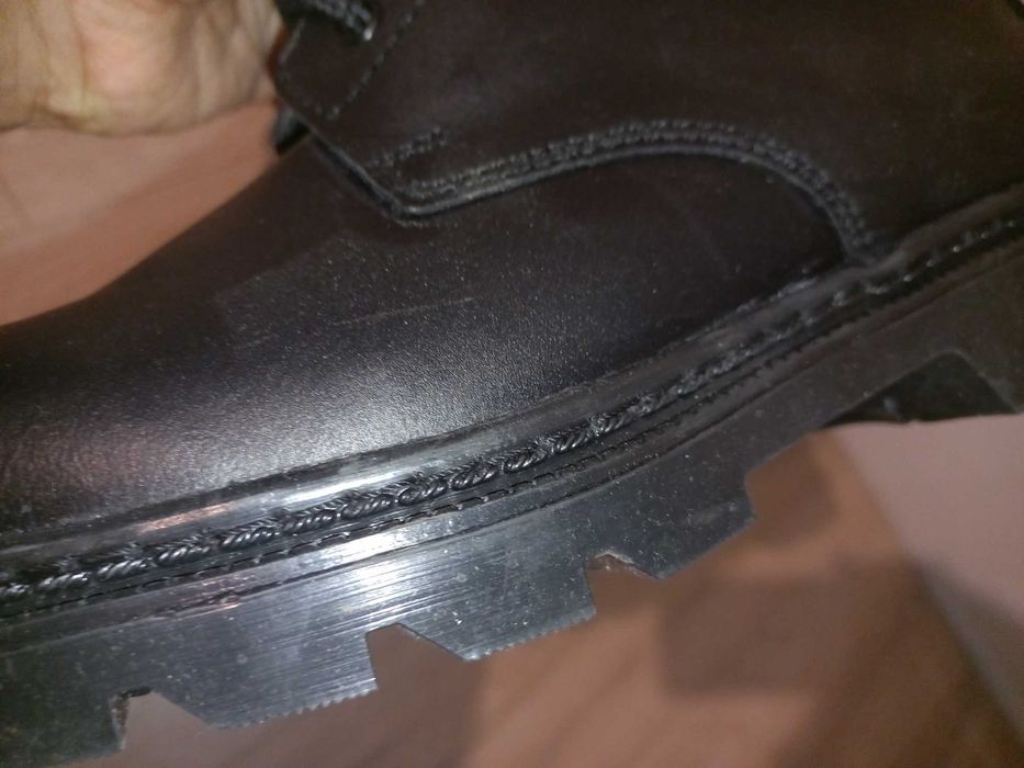 Бутиши / кубинки, ест. кожа - 42 номер