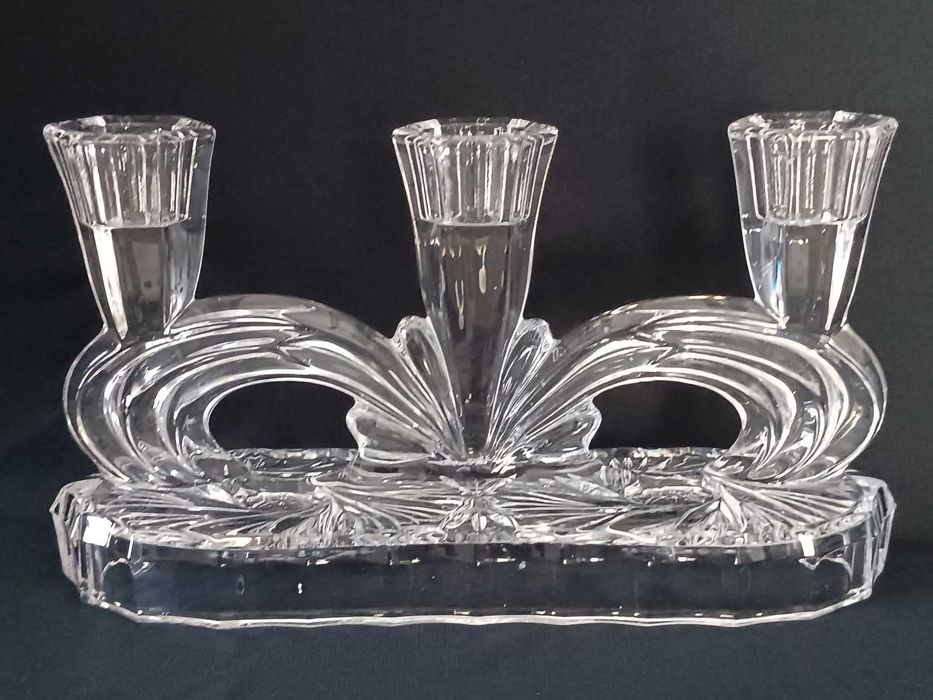 Кристален свещник -Бохемия