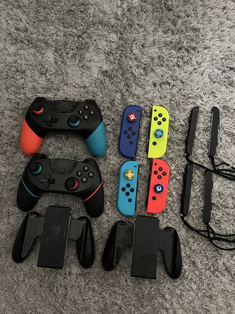 Nintendo Switch modat cu volan schimbcu ps5