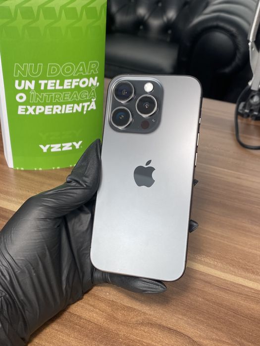 iPhone 15 Pro • 128 GB • Black Titanium