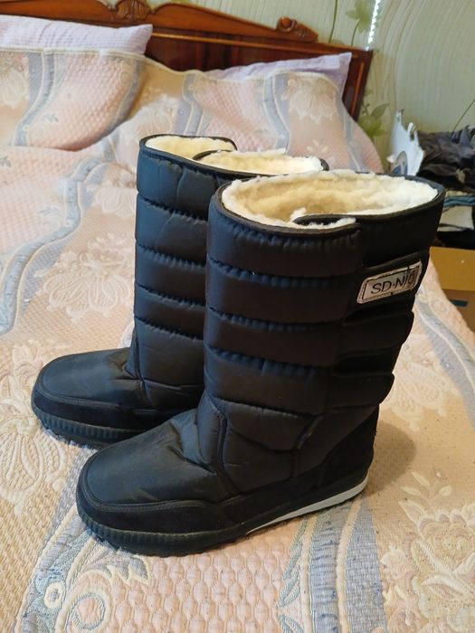 Сапоги дутые зимние