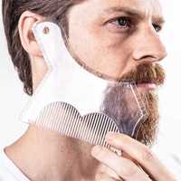 Sabloane / suport pentru conturarea parului la barba / gat / ceafa