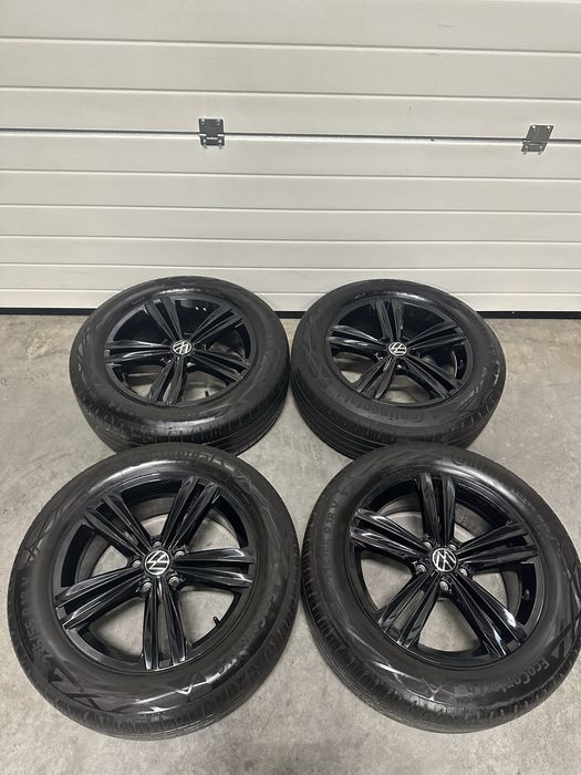 Jante NOI 18 ORIGINALE VW Tiguan II Vara 235/55/18 R-Line Kodiaq Terac