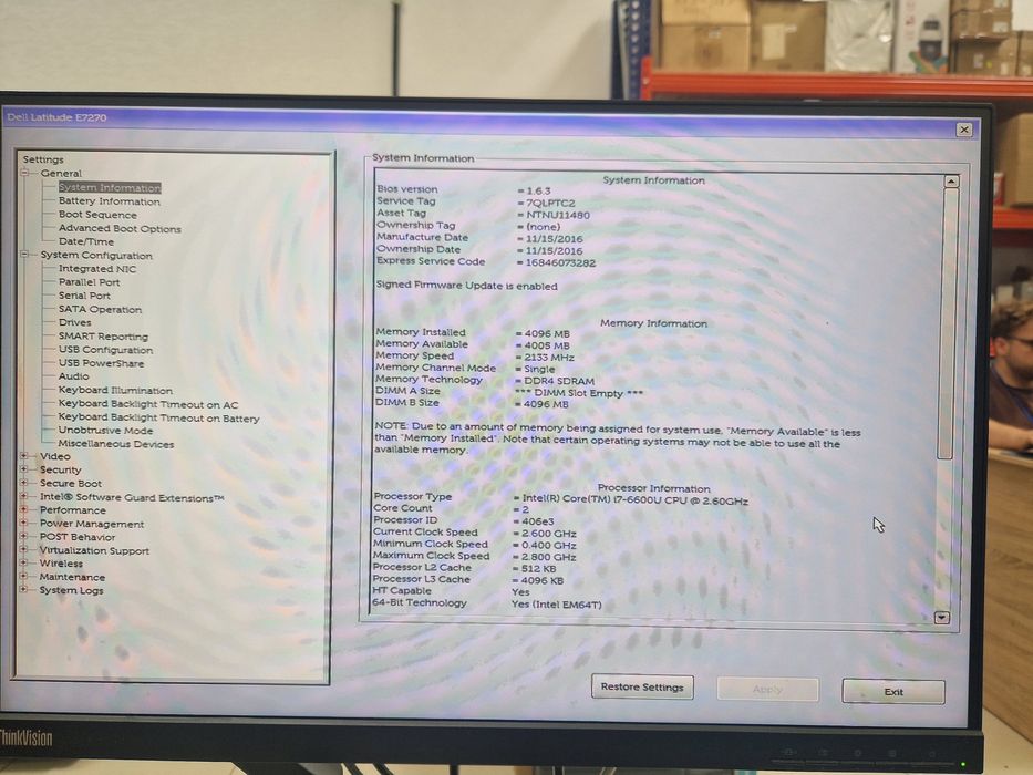 Dezmembrez Dell Latitude E7270