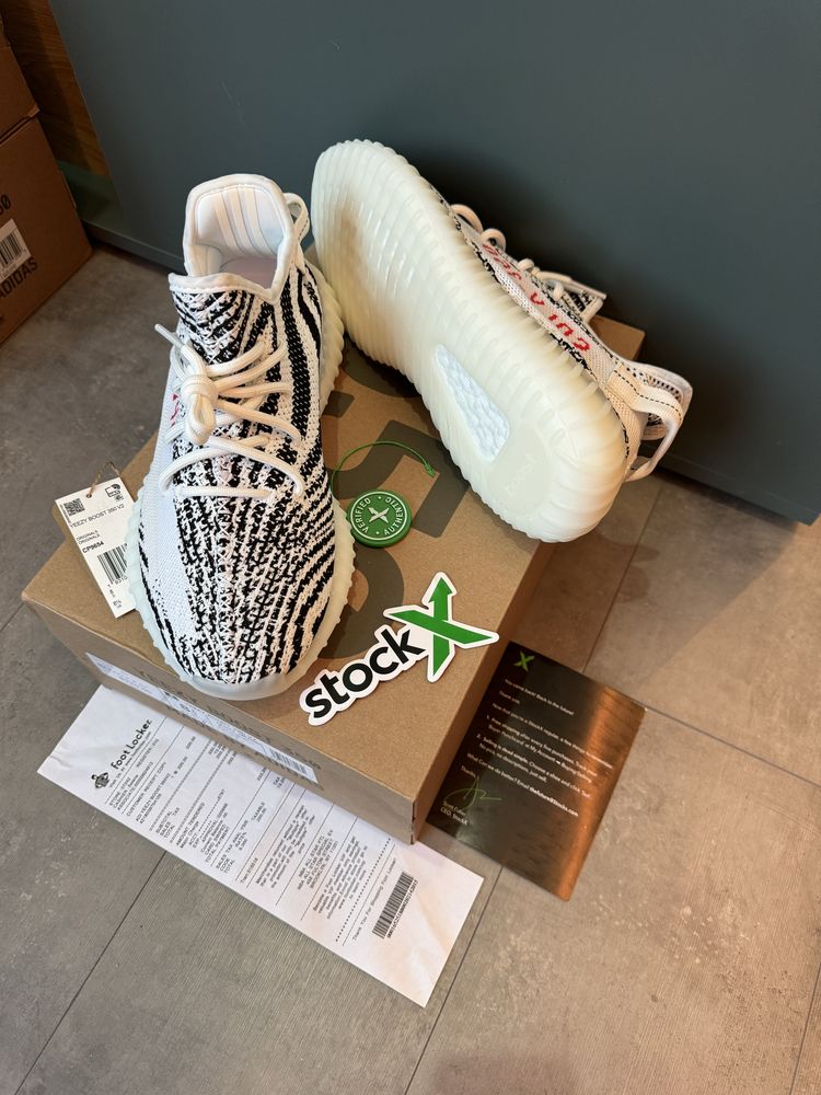 Yeezy Boost 350 V2 Zebra , Poze Reale marimi 36-47