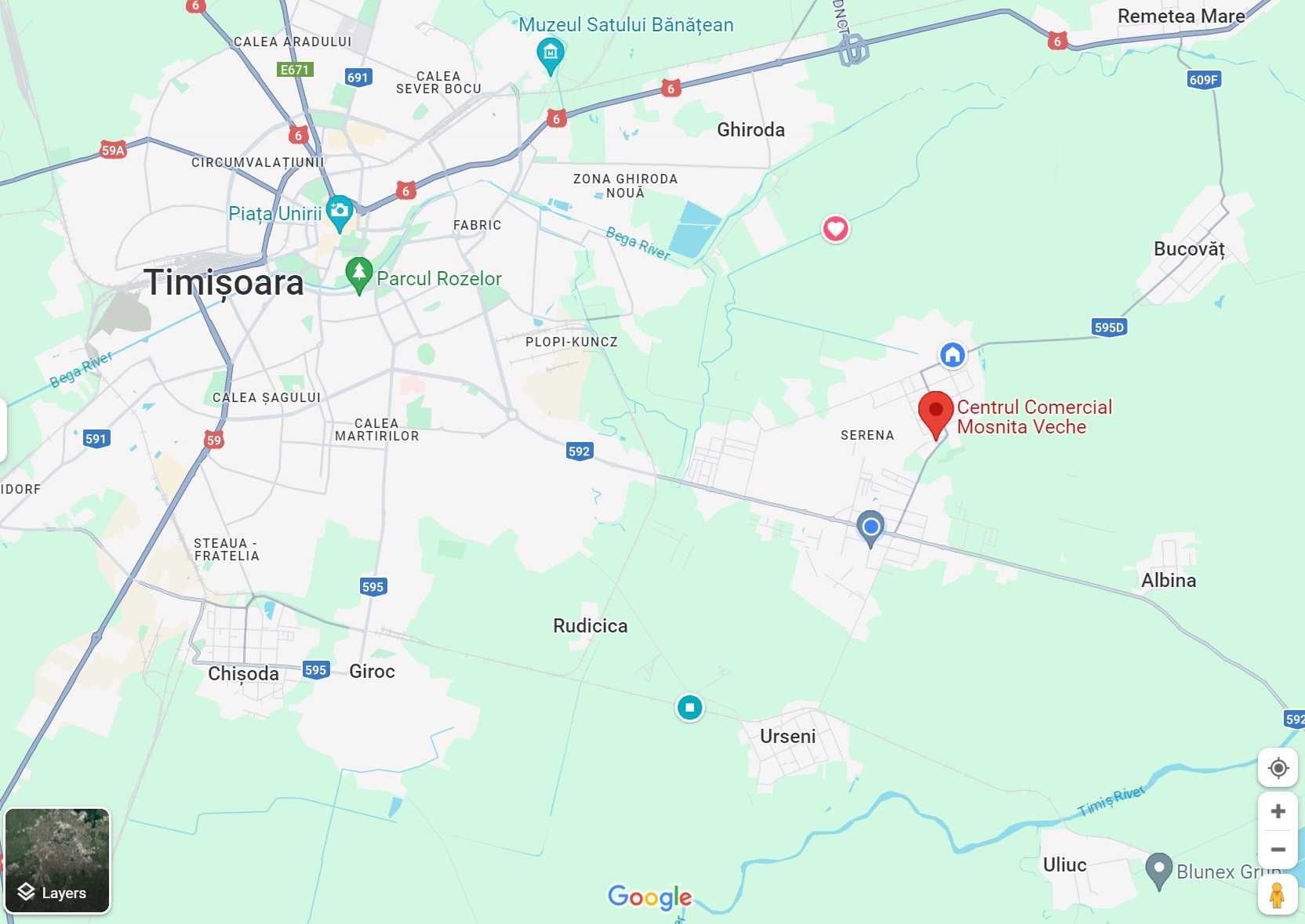 Spatiu comercial pretabil Horeca, Showroom - Mosnita Veche
