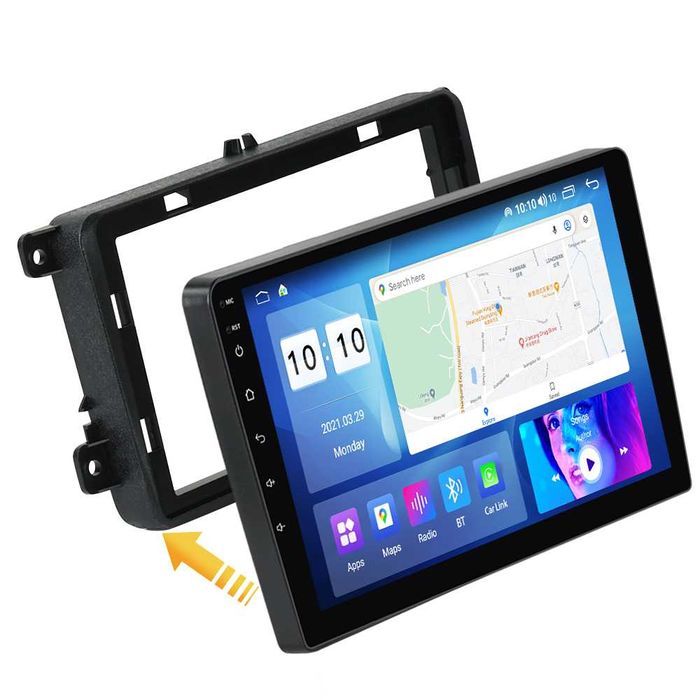 NAVIGATIE Android 14 VW Golf / Passat 2004-2015 Waze CarPlay CAMERA