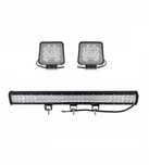 Pachet led bar 71 cm 180 w + 2 proiectoare led 27 w