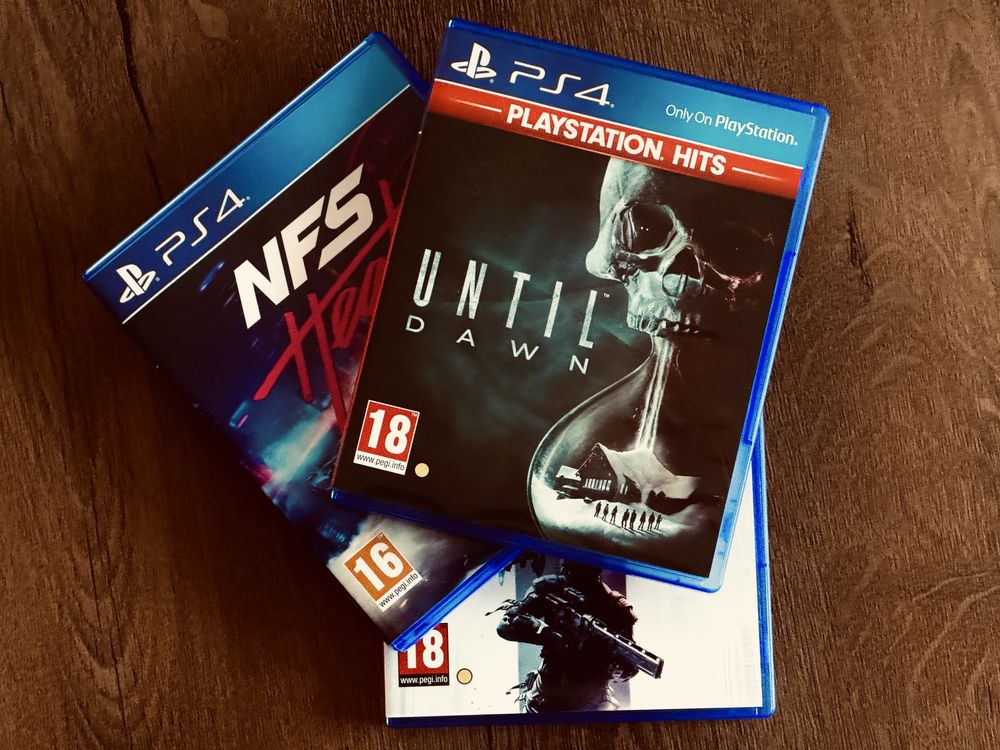 PS4 Игра Until Dawn NFS Heat Killzone