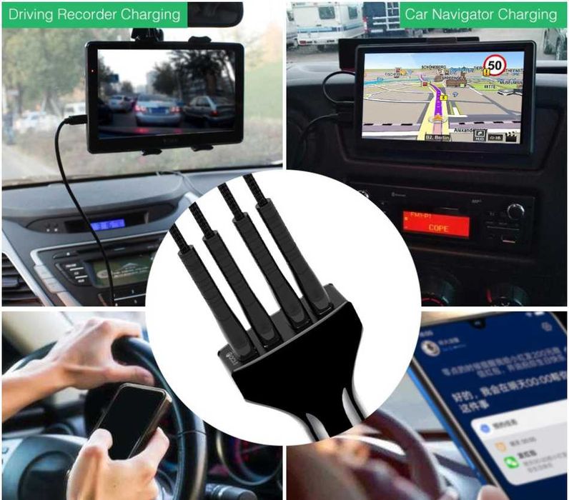 НОВО I бързо зарядно 30W 4 ports