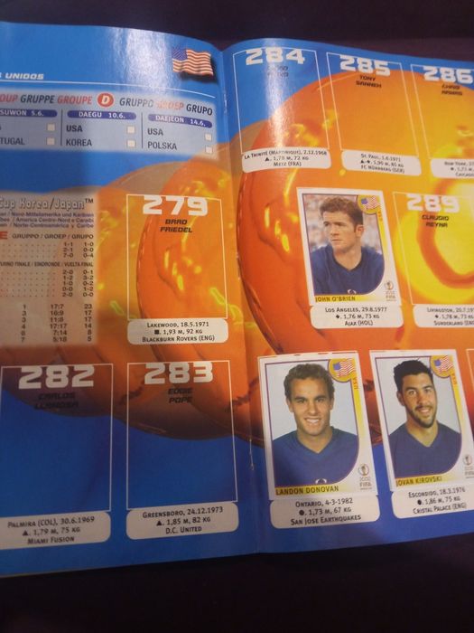 3 албума Panini Панини Европейско 2002  Световно 2004