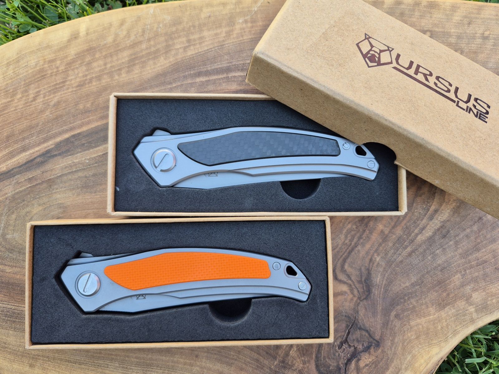 Сгъваем нож Shirogorov Quantum Ursus Line,Cromax PM,два цвята