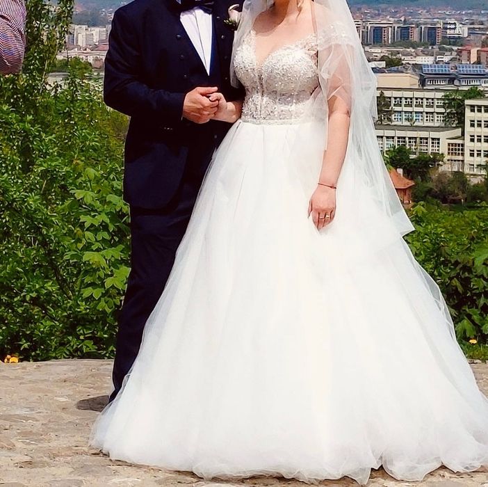 Rochie de mireasa editia noua Evergreen handmade