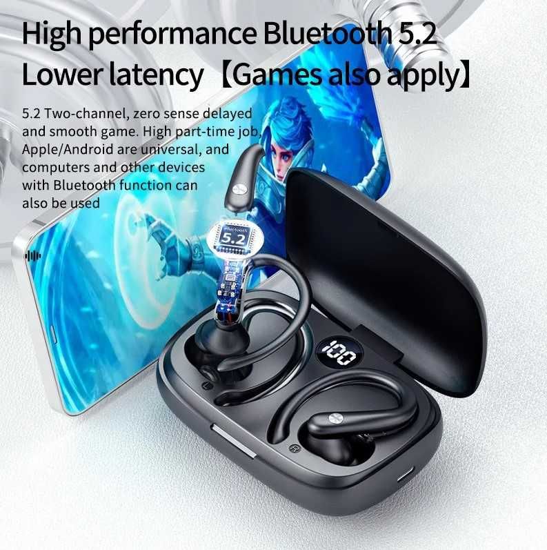 Casti sport bluetooth T30