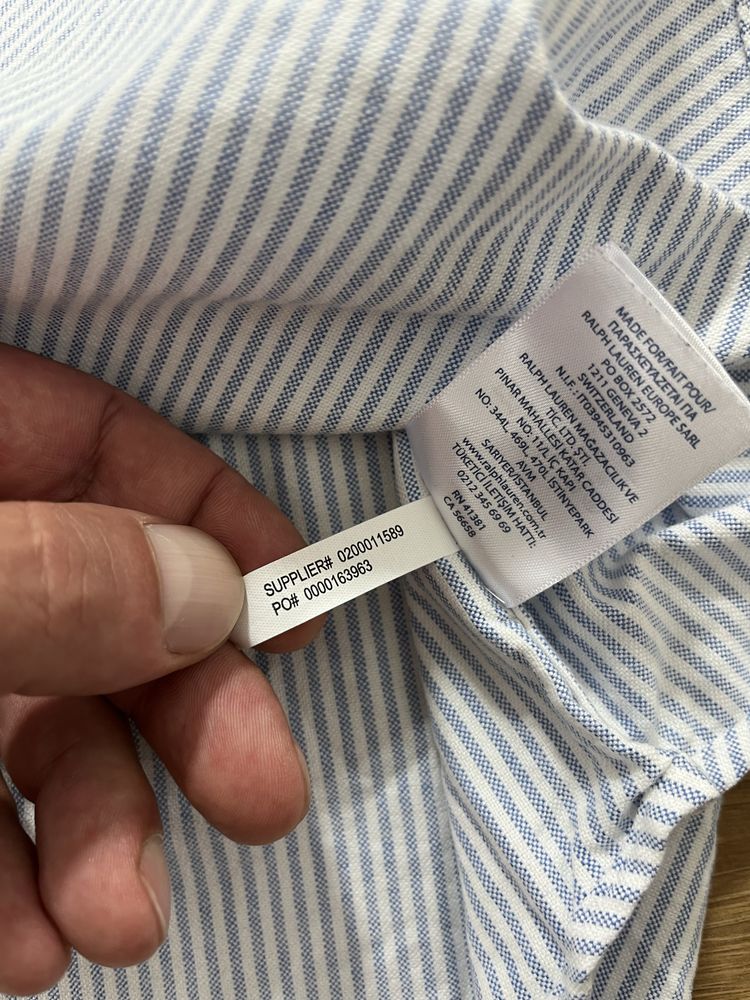 Polo Ralph Lauren Oxford мъжка риза XXL