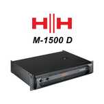 Amplificator Dual Terminal H&H M-1500D, 2 x 1500W, 4 Ohm -Nou!