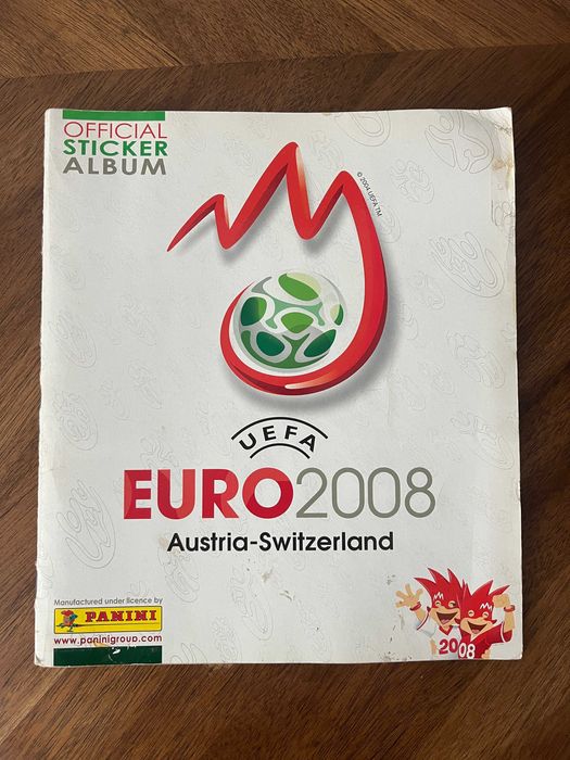 Album Panini Euro 2008 Complet
