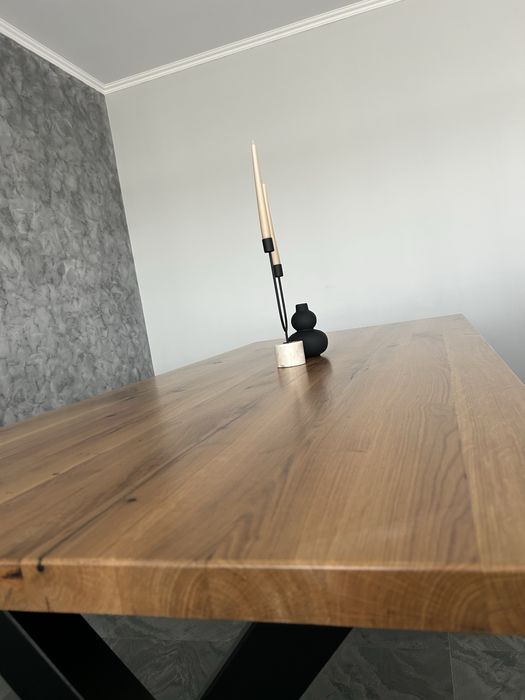 Vând masa lemn masiv stejar