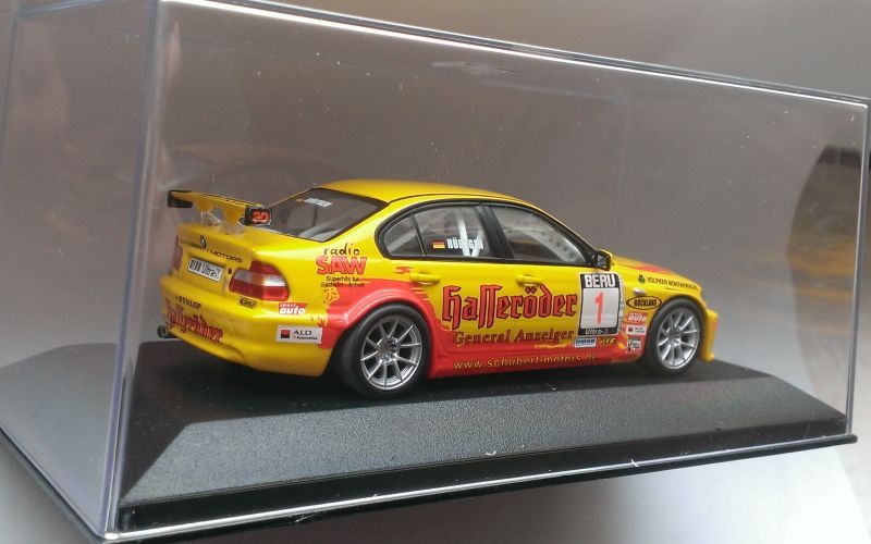 Macheta BMW 320i E46 Touring Car Champion 2004-Minichamps 1/43 seria 3