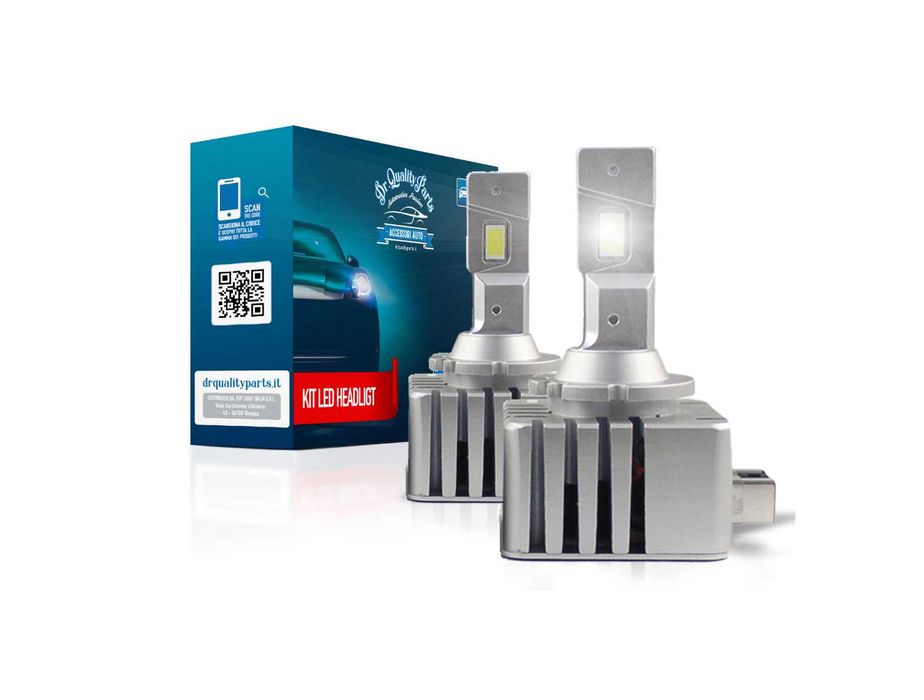 Лед крушки D1S/Д1С за xenon , DR. QUALITY PARTS ,2бр