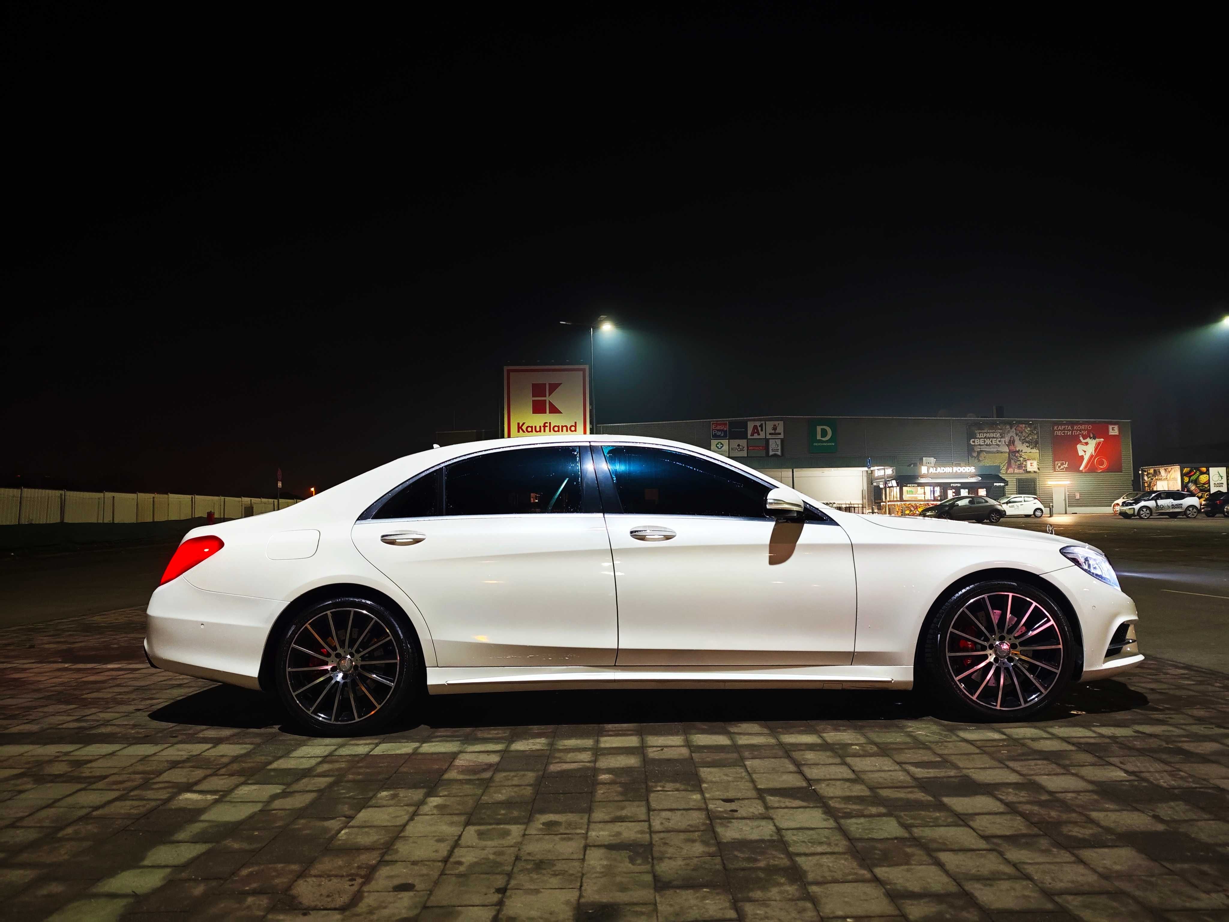 Автомобил Mercedes S550 под наем с включен личен шофьор