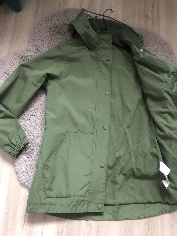 Geacă verde 158 cm