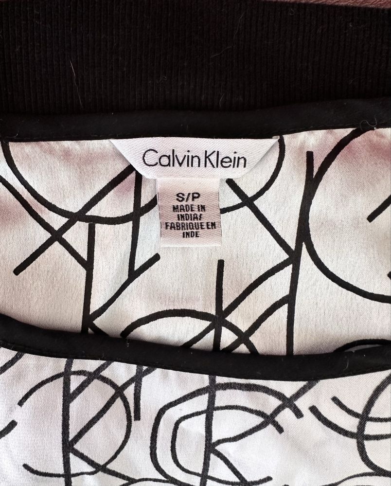 Копринена блуза Max Mara Weekend тениска Calvin Klein оригинал