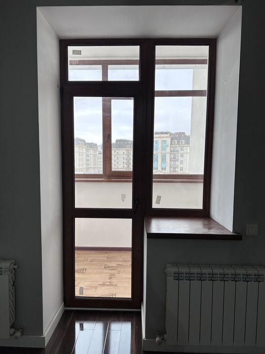 Балконный блок пластиковый