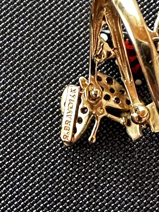 Inel aur 14k  marca R BRAVO
