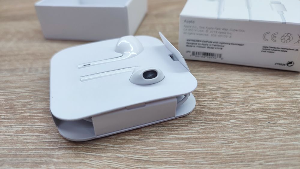 Casti Apple EarPods Lightning Originale iPhone X 11 12 13 14 Pro