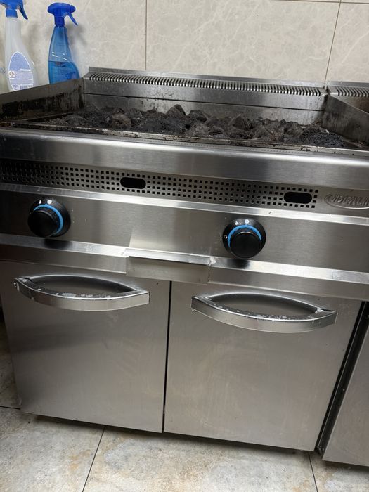 Vand grill ( gratar)  roca vulcanica Ideal Inox