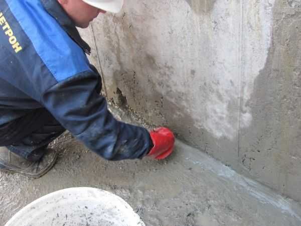 Гидроизоляция бетона перекрытий стен швы перекрытий балкона подвала