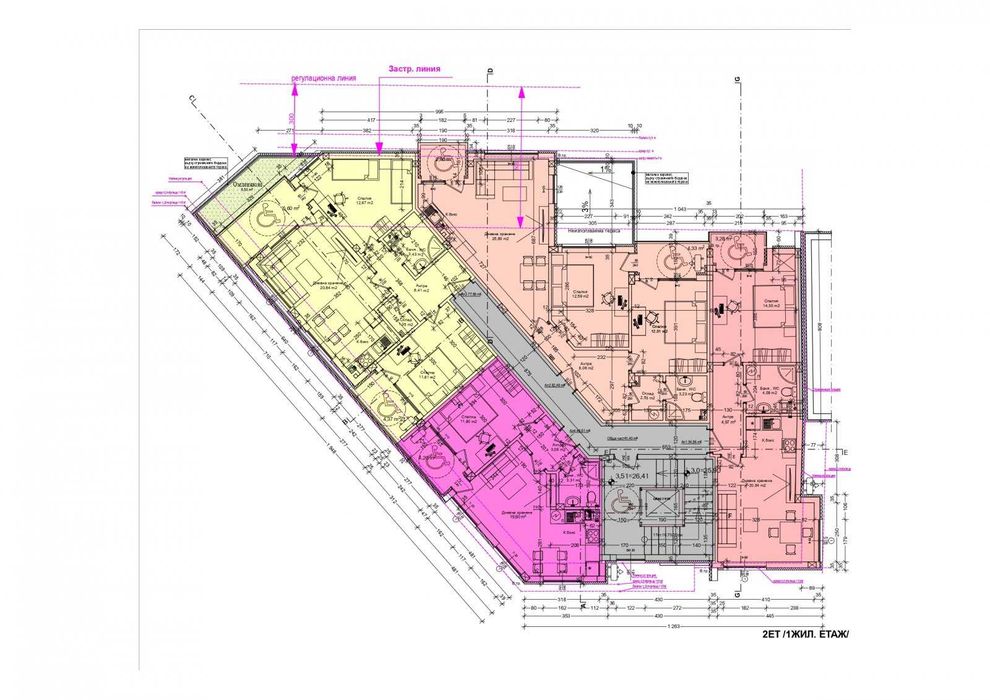 Продава се Тристаен апартамент в Бургас, Зорница - 114 кв.м за 1936 €/кв.м - Снимка #7