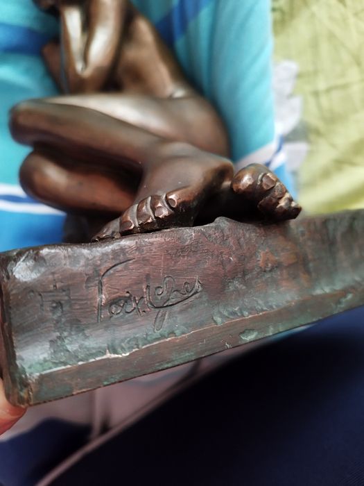 Уникална бронзова скулптура