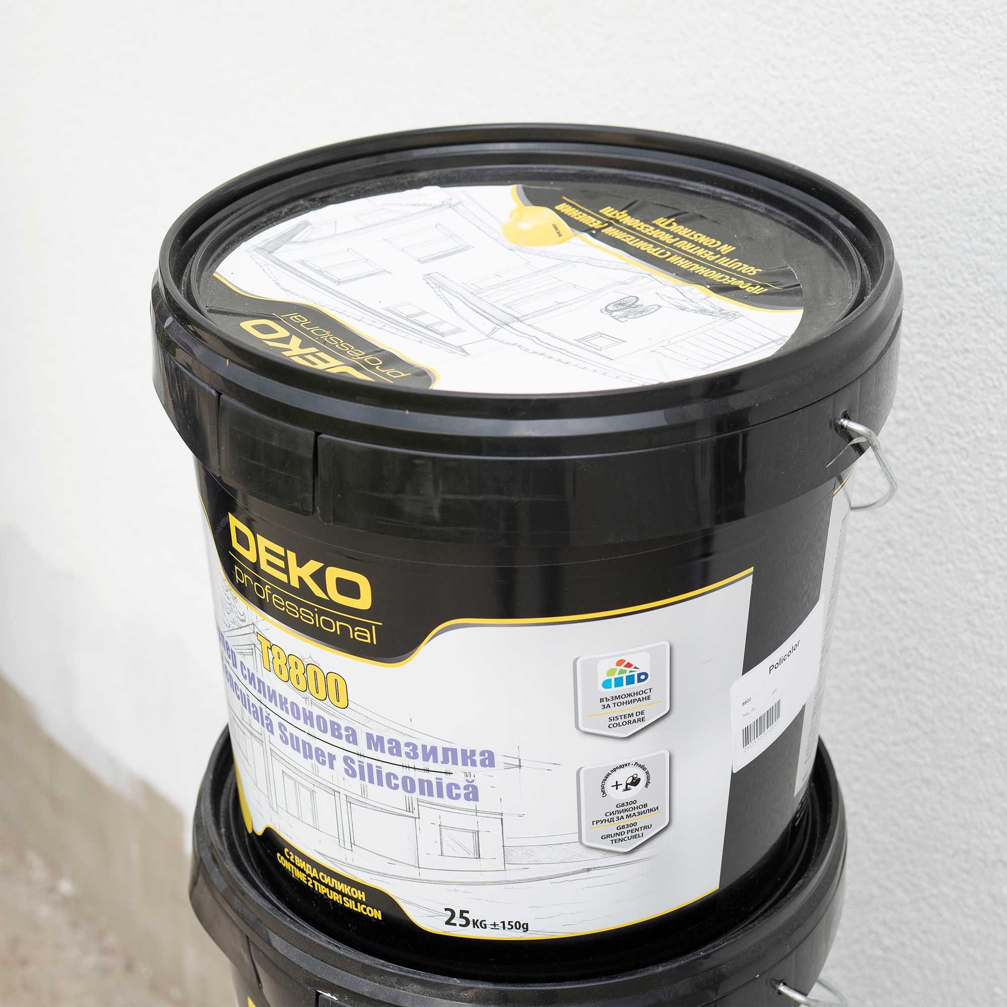 Vand 6 galeti de tencuiala decorativa DEKO Professional T8800