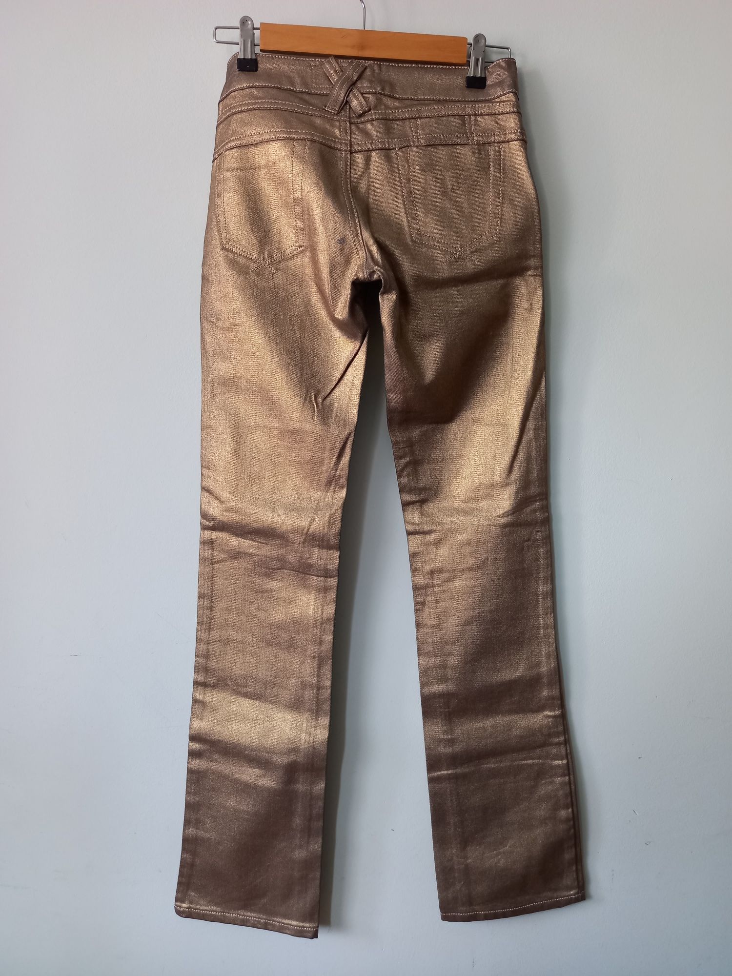 Дънки Victoria Beckham Gold, НОВИ