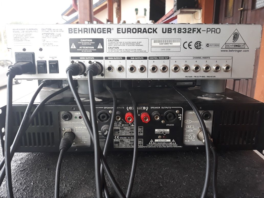 Mixer Behringer ,crossover si putere