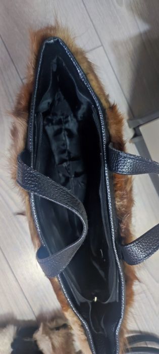 Чанти естествена косъм лисица