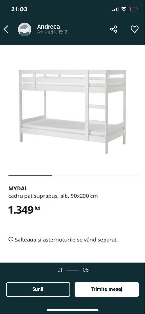 Vand pat suprapus Ikea!!