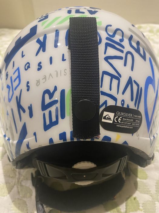 Комплект детска каска и ски очила