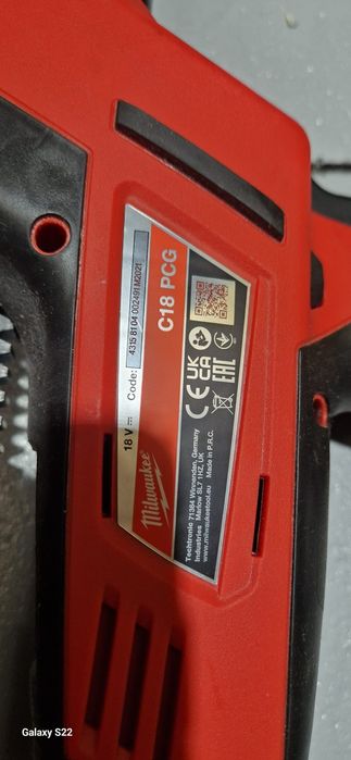 Milwaukee,Wurth pistol de silicon pe acumulator
