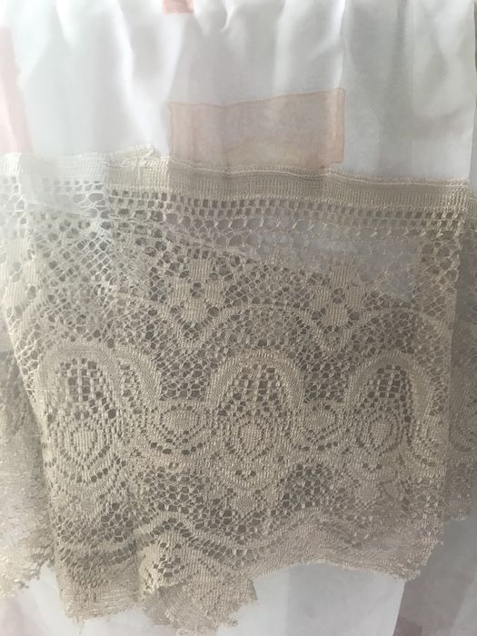 Тюли на кухню 2 штуки 150 см на 150 см