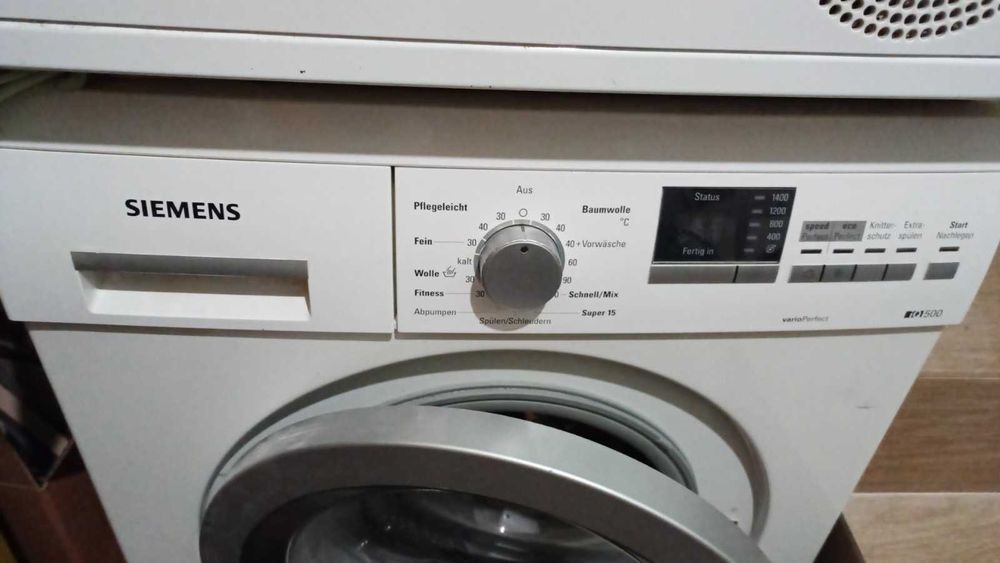 Пералня Siemens IQ 500 на части