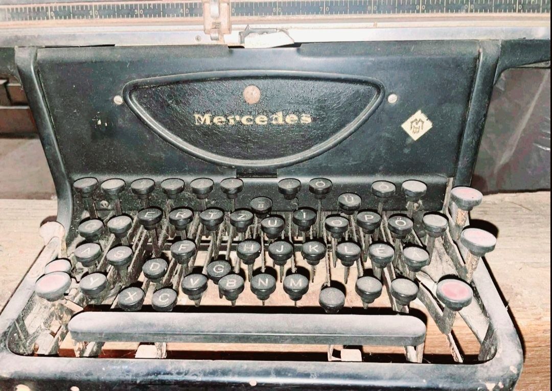 Masina de scris Mercedes antic+Continental