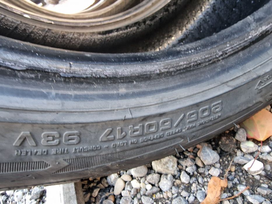 Anvelope 205/50R17 marca Goodyear, M +S, 6.5 mm