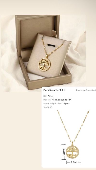 Bijuterii placate de aur de 14/18K, seturi de ceasuri și bijuterii