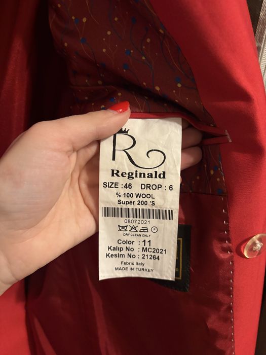 Sacou barbati Reginald